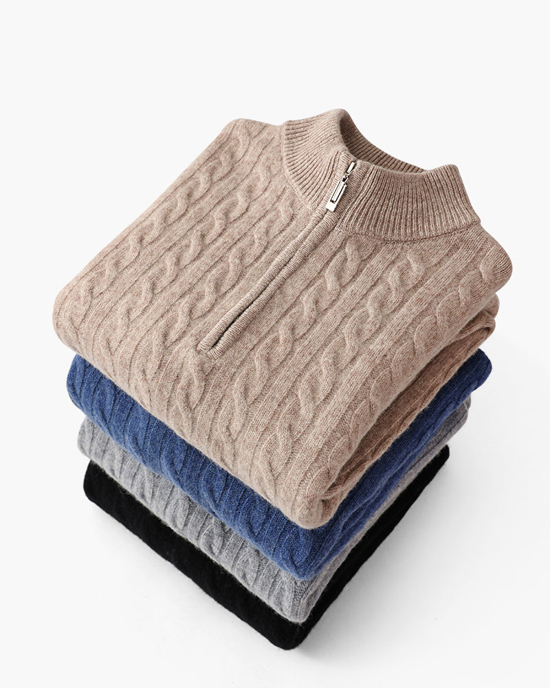 The Beaumont  Zip Knit