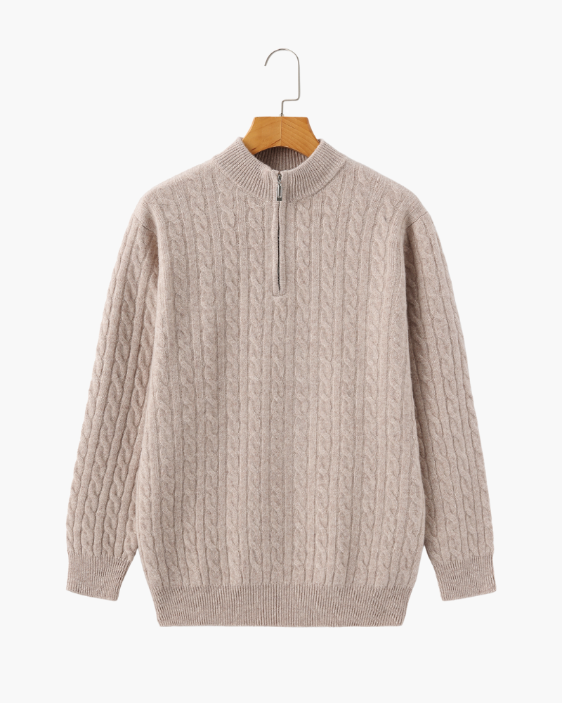 The Beaumont  Zip Knit