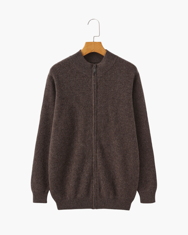 The Ashford 100% Luxe Wool Zip