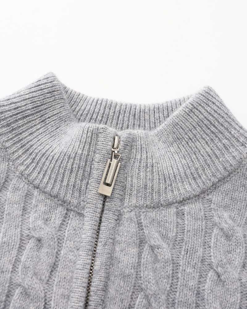 The Beaumont  Zip Knit