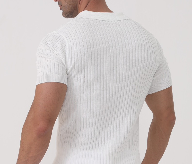 Florence - Ribbed Cotton Polo