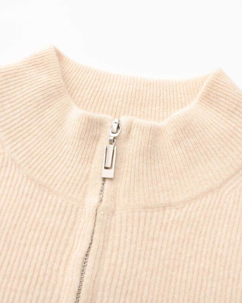 The Ashford 100% Luxe Wool Zip